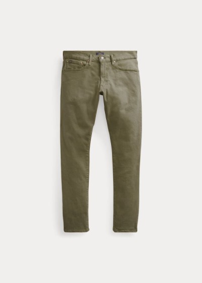 Jeans Polo Ralph Lauren Hombre Verde Oliva - Sullivan Slim Stretch - HRGAC7806